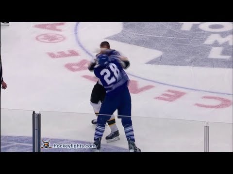 Shawn Thornton vs Colton Orr Mar 23, 2013