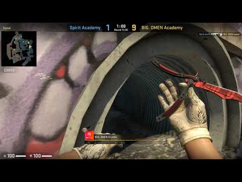 CSGO POV Krimbo (19-11) BIG Academy vs Spirit Academy (overpass) @WePlay Academy League Ss 3 Finals