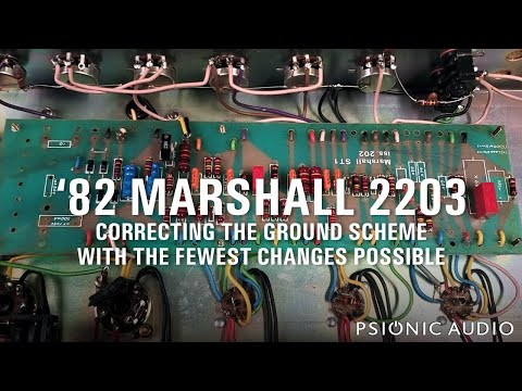 '82 Marshall 2203 | Correcting the Ground Scheme with the Fewest Changes Possible