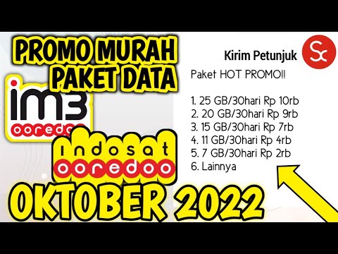 BARU 13 Kode Dial IM3 Paket Super Murah Indosat Terbaru Oktober 2022 | Paket Data Im3 Murah 2022