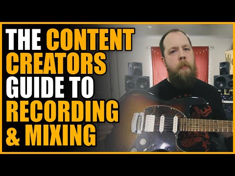 The Content Creator's Guide To Recording & Mixing with Ryan 'Fluff' Bruce