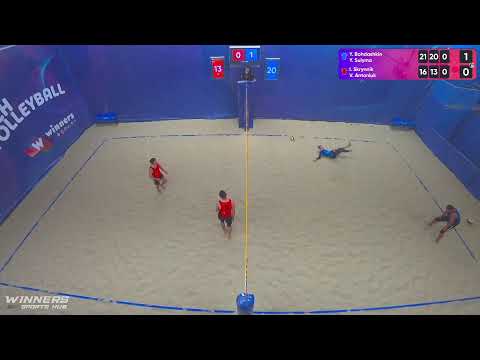 08:10 Y. Bohdashkin / Y. Sulyma - I. Skrynnik / V. Antoniuk 06.08.2022 | Winners Beach Volleyball