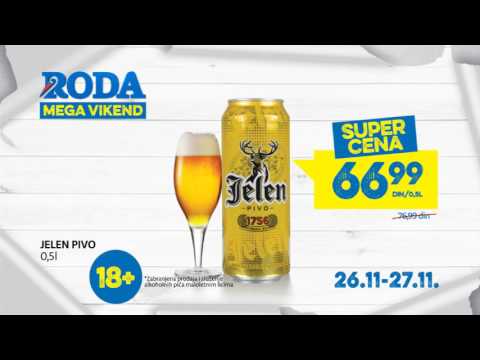 RODA: MEGA vikend 26 - 27.11.2016