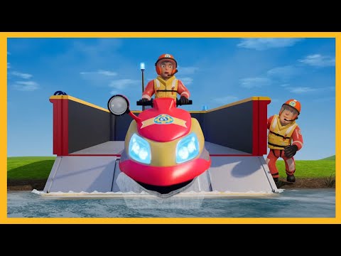 Sauvetage en jet ski ! 🔥 Sam le Pompier Nouvelle compilation de sauvetage ! 🔥