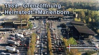preview picture of video '1989 - Grenzöffnung Helmstedt / Marienborn'