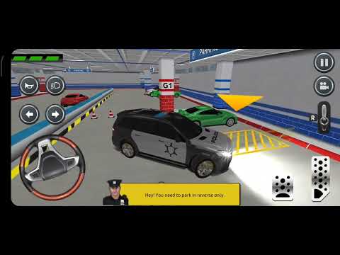 Police Parking Adventure, Level UN-PARKING 11 - 16, #MarHalGamesCars