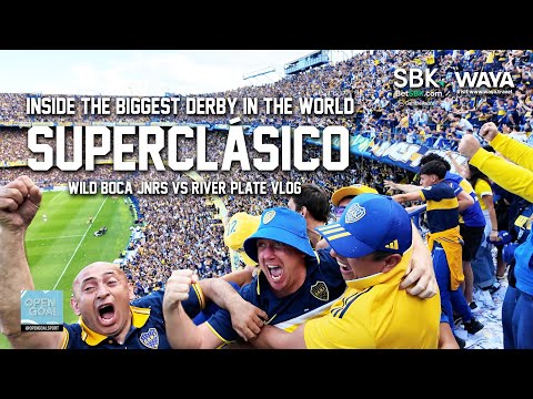 EPIC SUPERCLÁSICO VLOG | INCREDIBLE SCENES AT BOCA JUNIORS v RIVER PLATE IN FOOTBALL'S WILDEST DERBY