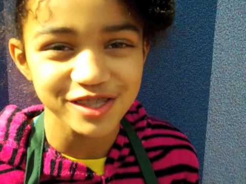 8yr old Miss Lori's CAMPUS kid Kaiann freestyles original song at Disney World video