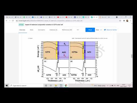 Session 13: Application of SCAPS in writing research paper/how to write paper using SCAPS  data