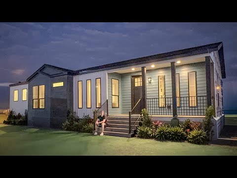 Inside a 1,400 square foot Modular Home with a Surprising Bonus Space!