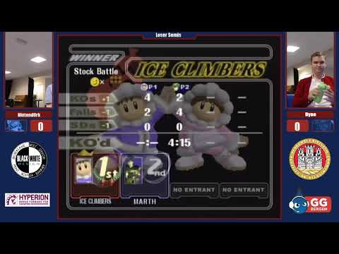 GG Bergen Laksevåg 24 - NintendOrk vs Dyne - Losers Semis - Melee