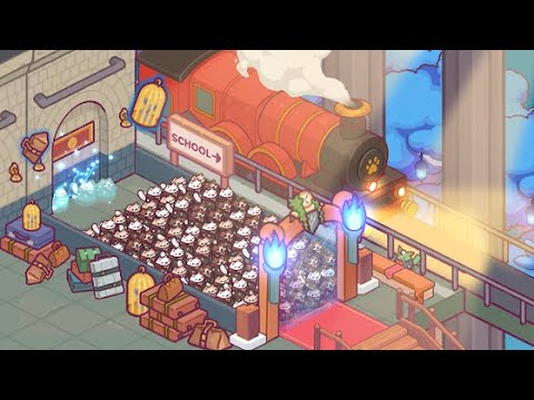 Cat Magic School : Cute Tycoon (by treeplla Inc.) IOS Gameplay Video (HD) - YouTube