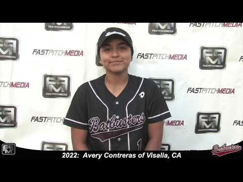 2022 Avery Contreras Middle Infield Softball Skills Video - Batbusters 18 Gold-Gomes