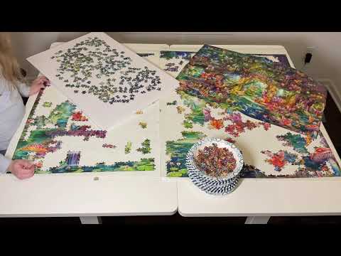 The Hidden World of Fairies 4000 Piece Ravensburger Puzzle Part 1 of 2