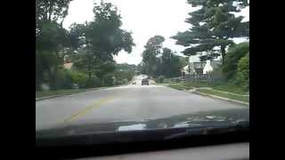 preview picture of video 'USA: Driving Route 152, Cedarbrook - Oreland 2009'