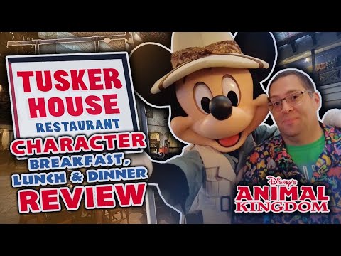 , title : 'Tom Reviews Breakfast, Lunch, & Dinner Character Buffets at Tusker House in Disney's Animal Kingdom'