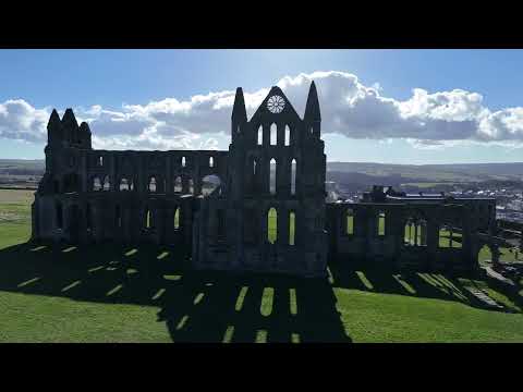 Whitby Sunshine Drone Fly
