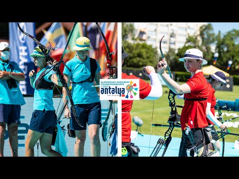 Ukraine v Denmark – recurve women team bronze | Antalya 2021 European Archery Championships