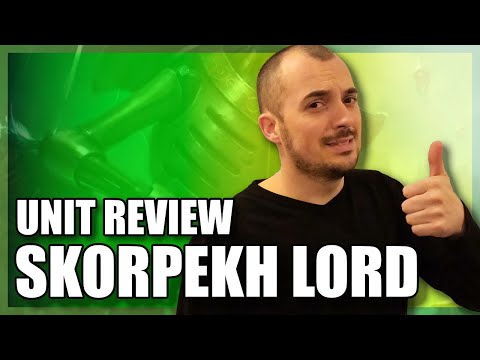 Skorpekh Lord - Advanced Tactics & Unit Review Ep 1 - 9th Edition Necrons - Warhammer 40k 2022