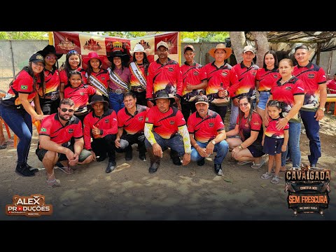 CAVALGADA DA COMITIVA NOS SEM FRESCURA DA VILA DO ARIORÉ OUREM PARÁ 2025