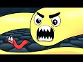 Slither io Logic Cartoon Animation von Slither io Logic Cartoon Animation von