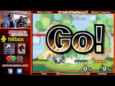 WE TECH THOSE Melee - Sora vs Junebug - Pools