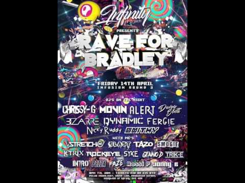 DJ Movin Mcs Stretch, Letrix & Blast - 3 Way Mic @ Rave For Bradley 14.4.2017