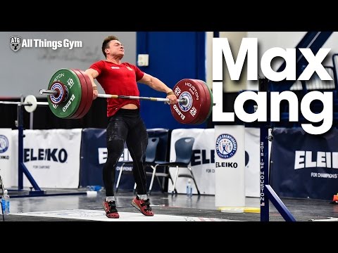 Max Lang Snatches, Snatch Pulls, Back Squats First Training 2015 World Weightlifting Championships