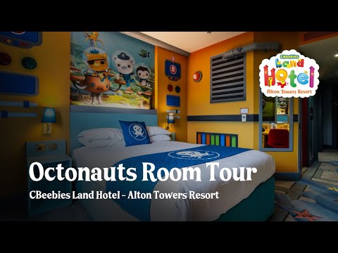 Octonauts Room Tour | CBeebies Land Hotel at Alton Towers Resort