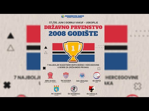MRK Sloga - RK Kozara | Državno prvenstvo u rukometu  2008. godište, FINALE
