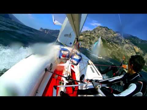420 Sailing Training - Lake of Garda [HD]