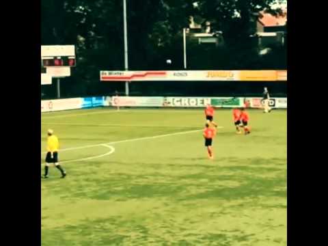 Nieuwerkerk D1 - Quick Boys D1 Vrije Trap goal
