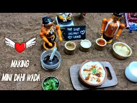 Making Miniature Dahi Wada | Ep 2 | The Lost Lilliput Land