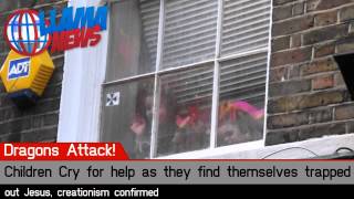 Llama News: Dragons attack China-Town