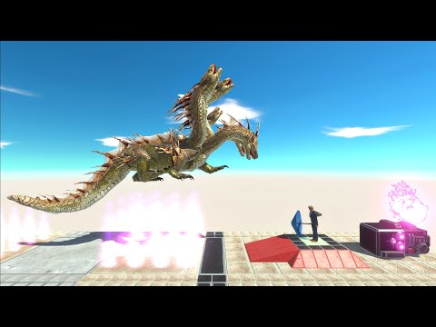 Run through the Jet pressure - Animal Revolt Battle Simulator