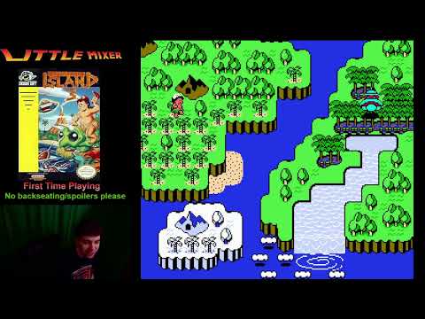 Adventure Island 3 - NES - First Time Playing - Day 1 - Part 1