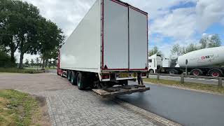 Jumbo DO 270 SE 3 ass gestuurde oplegger, laadklep closed box semi-trailer | Image 4 - Autoline