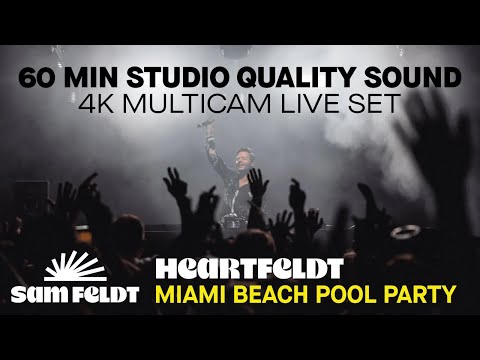Sam Feldt 4K Live Set @ The Heartfeldt Pool Party [Miami Music Week 2025] (HQ Studio Quality Audio)