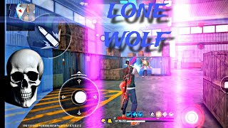 LONE WOLF GAMEPLAY 😨 || 1VS1 LONE WOLF 🐺 MATCH || #raistar #freefire #pagalm10 #white444