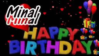 Minal Happy Birthday Song With Name  Minal Happy B