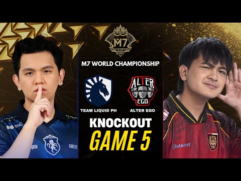 TEAM LIQUID PH vs ALTER EGO GAME 5 M7 KNOCKOUT STAGE DAY 5 | TLPH vs AE