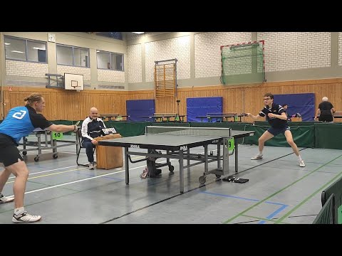 Bezirksmeisterschaften Düsseldorf - Das Herren-Finale zwischen Lukas Bosbach und Karl Walter