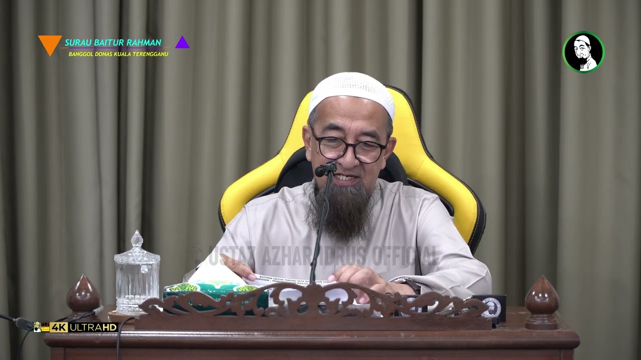 Kadar Emas Dipakai Yang Perlu Dikeluarkan Zakat - Ustaz Azhar Idrus