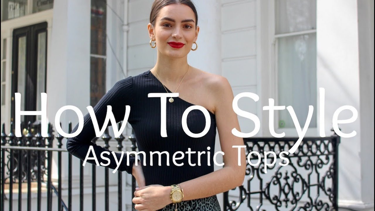 How To Style Asymmetric (One-Shoulder) Tops | Peexo