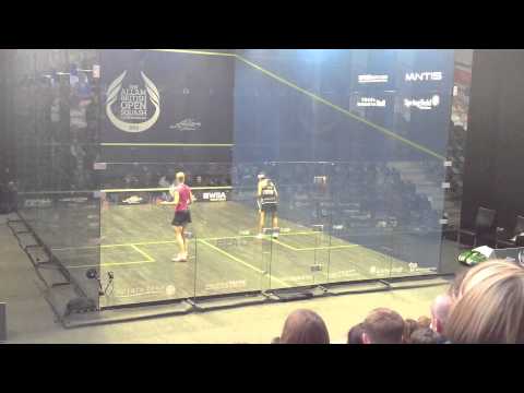 2013 British Open - Nicol David vs Sarah Kippax