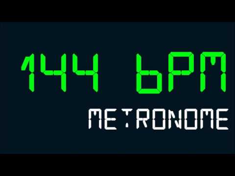 144 BPM (Beats Per Minute) Metronome