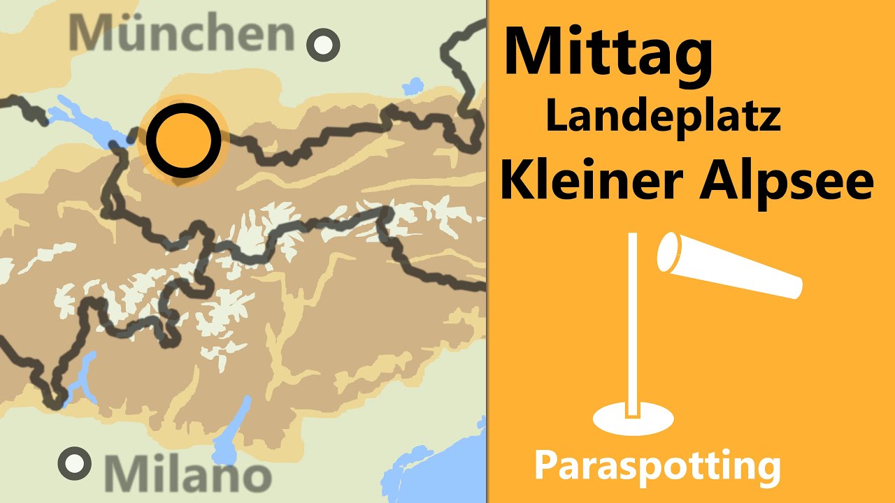 Landeplatz Kleiner Alpsee Mittag Immenstadt Allgäu | Paraspotting