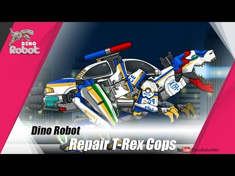 Dino Robot Dino Corps: Dino Robot Repair T-Rex Cops - Full Gamplay HD 1080