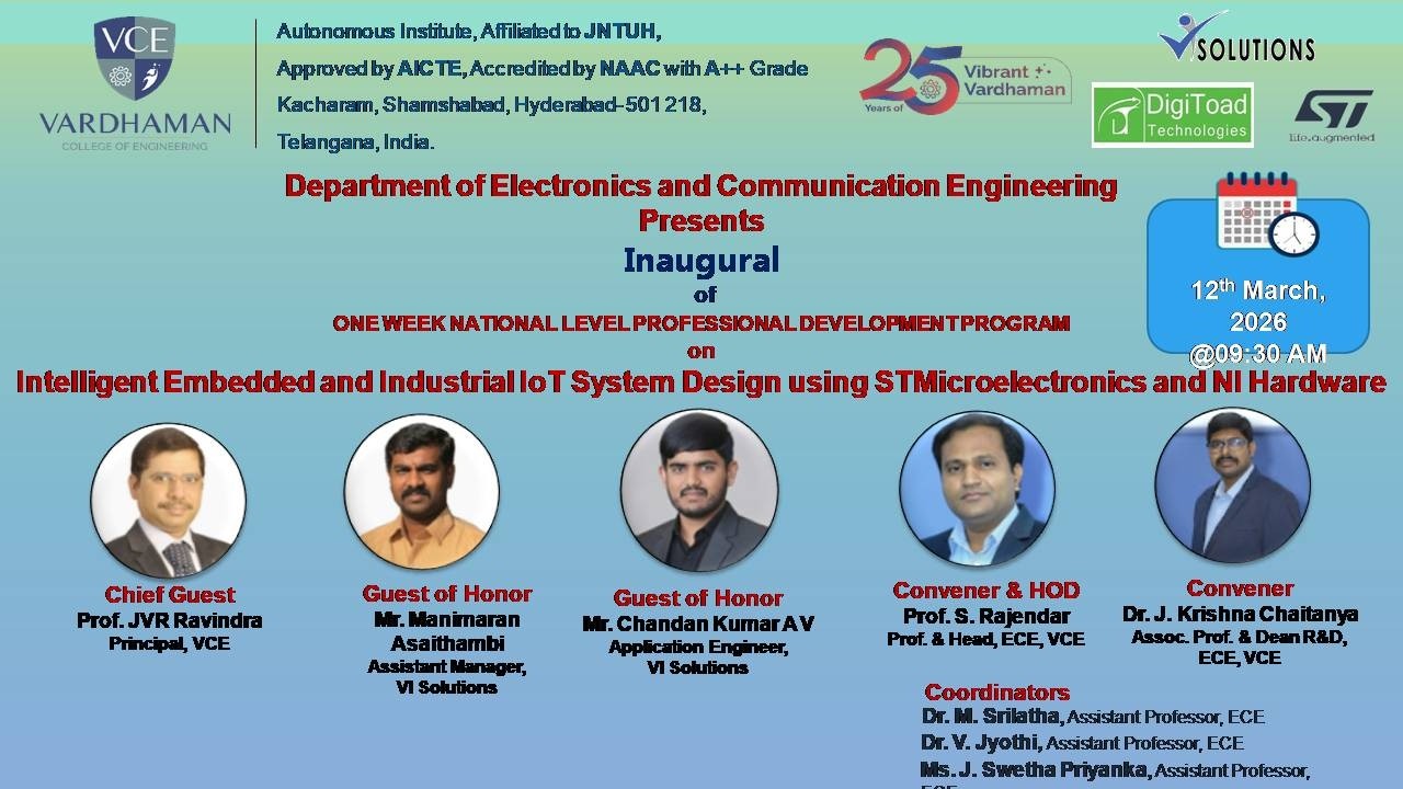 One-Week National Level Professional Development Program