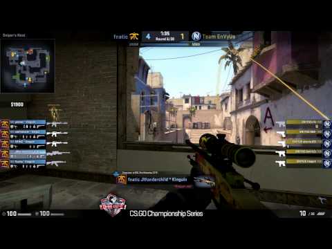 PGL CCS DHB15 - EnVy vs Fnatic (Mirage Match 1)